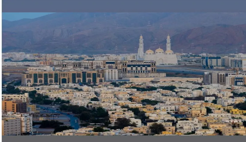 Muscat Sky View by the Helicopter: Al Alam Palace, Yiti- Qantab, Sultan Qaboos Port 1